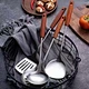 stainless steel kitchen utensil holder